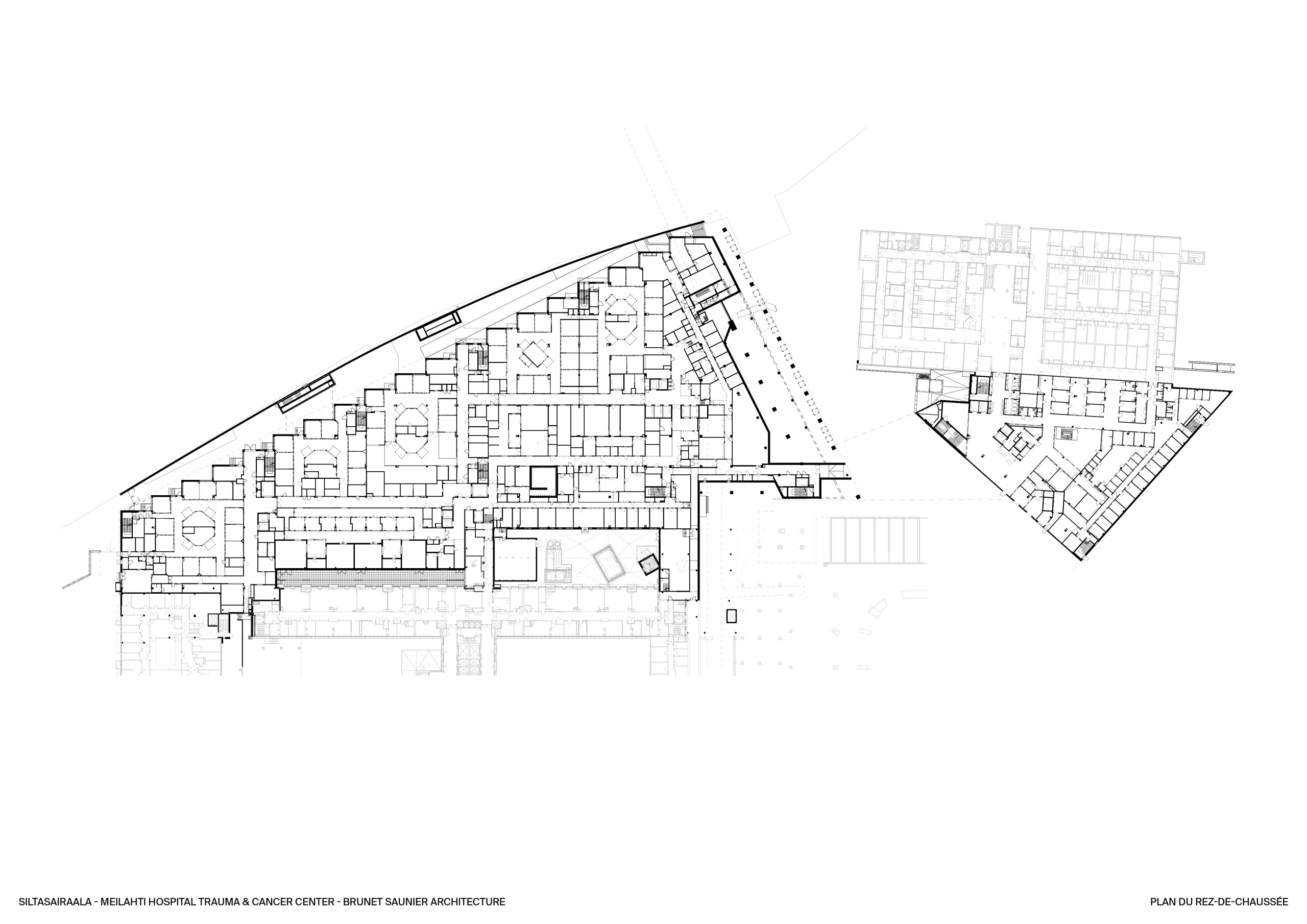 Finland, Helsinki, hospital, cancer, brunet saunier architecture, brunet saunier & associés, aw2, healthcare, hospital architecture