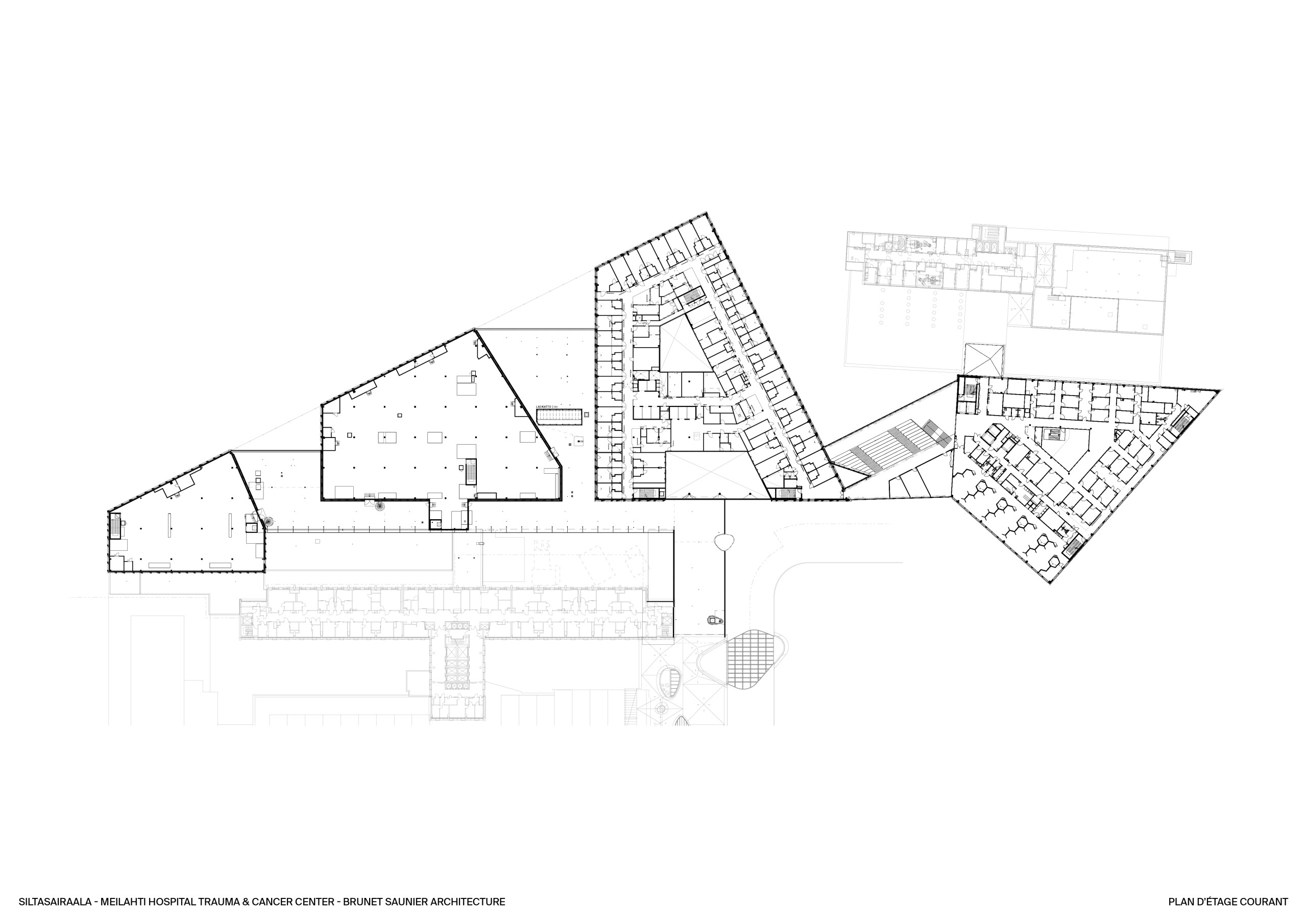 Finland, Helsinki, hospital, cancer, brunet saunier architecture, brunet saunier & associés, aw2, healthcare, hospital architecture