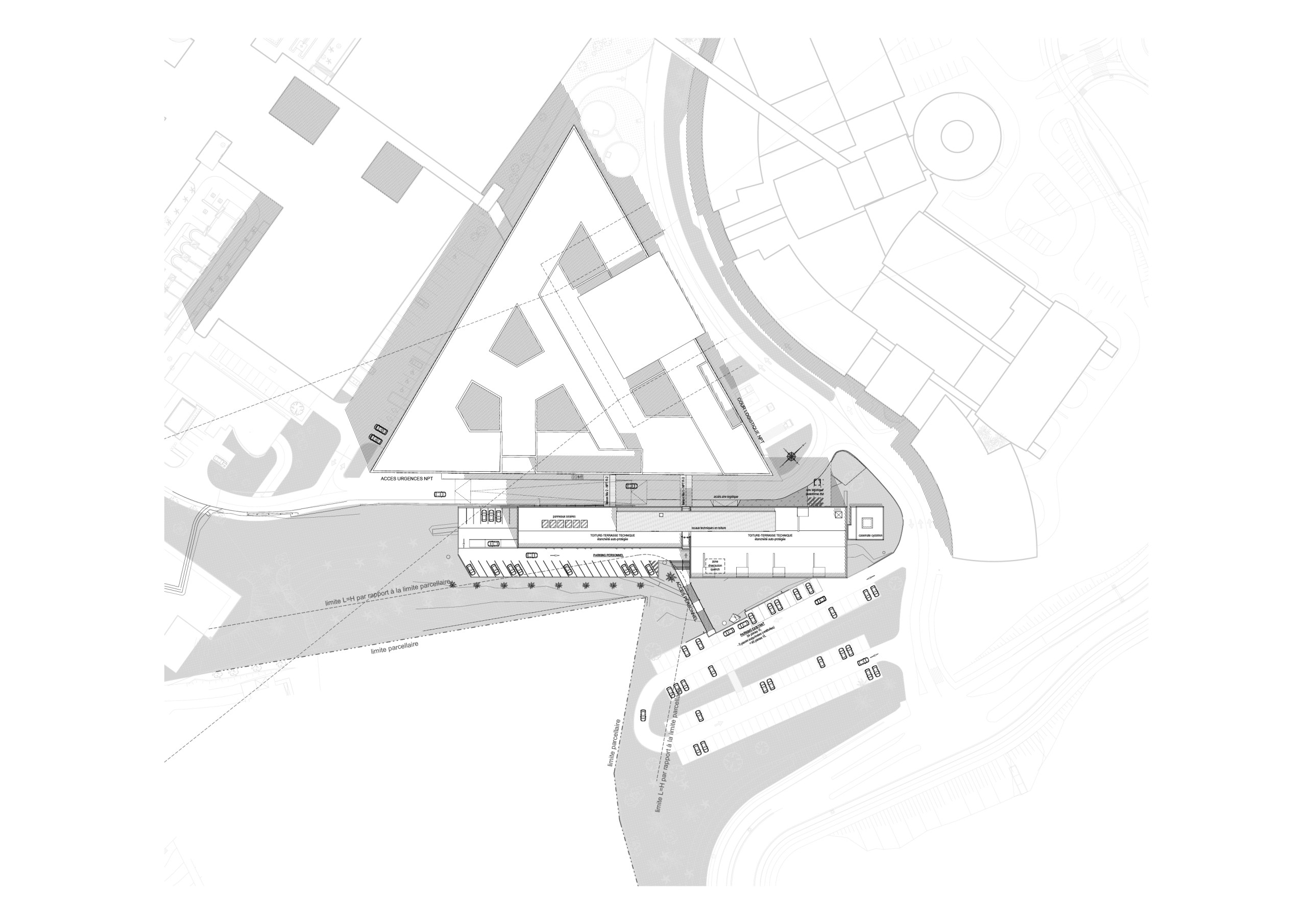 institut caribéen d'imagerie nucléaire, Brunet Saunier & associés, architecture, cyclotron, Martinique, Sogéa, santé, hôpital, Edeis, Hauss, Playtime, 11H45, CHU
