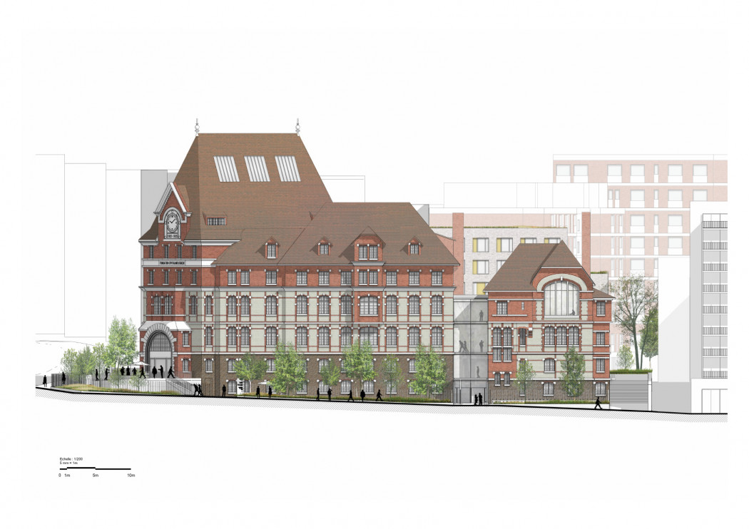 Saunier Architecture Hôpital Fondation Rothschild