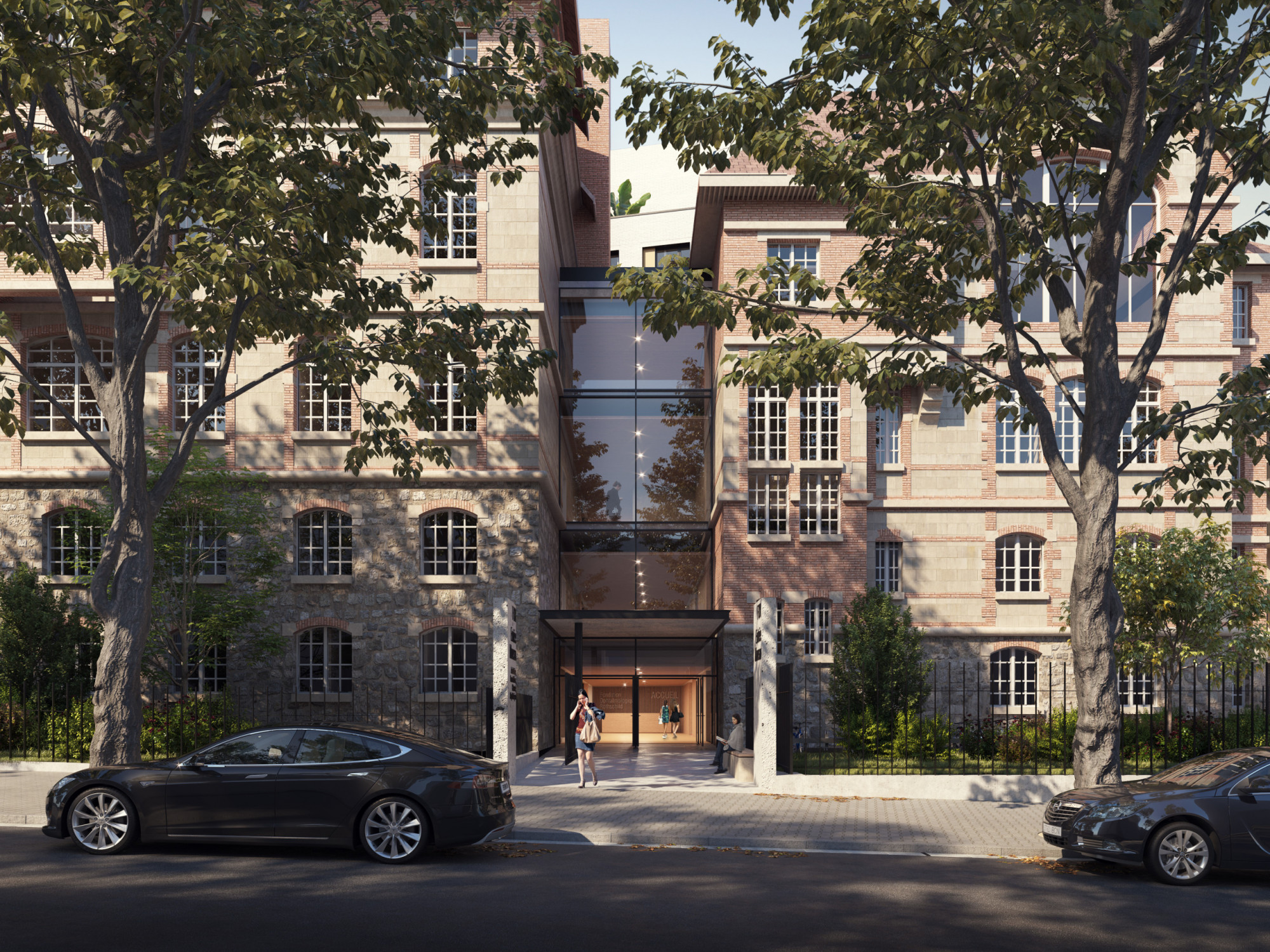 Saunier Architecture Hôpital Fondation Rothschild